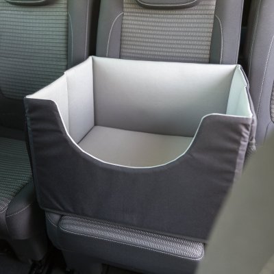 Trixie Bilsäte, 45x28x40 cm, svart/grå