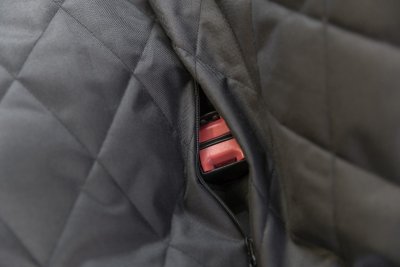 Trixie Bilsäte dyna, dubbel, 95x10x50 cm, svart