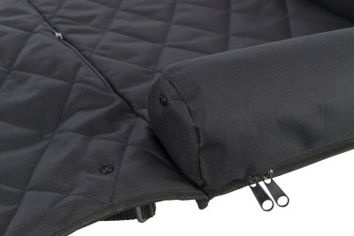 Trixie Bilsäte dyna, dubbel, 95x10x50 cm, svart