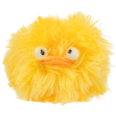 Zoom bild av kattleksak bjällerboll bjällra kattlek fluffboll rolig leksak katt rasslar 6 cm blandade färger fluff trixie