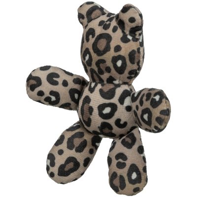 Zoom bild av Trixie Björn Leo m kattmynta, 12 cm kattleksak leopardmönster beige brun