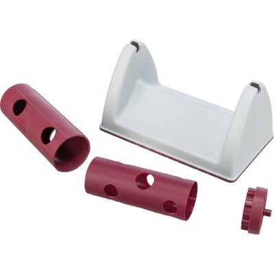 Zoom bild av aktiveringsleksak katt kattaktivering kattpussel godispussel kattspel godisspel snacks kattsnacks