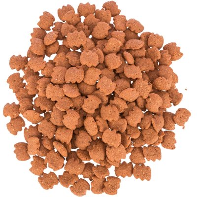 Zoom bild av kattgodis tand tandvård dentinos denta fun trixie utan tillsatt socker vitaminer