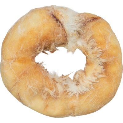 Zoom bild av Trixie Denta Fun kaninringar med kycklingbröst, 100 g hundtugg kanin kaninhud tugg hundgodis