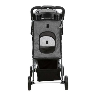 Zoom bild av Djurvagn Buggy, hopfällbar, 47×h100×80 cm, grå