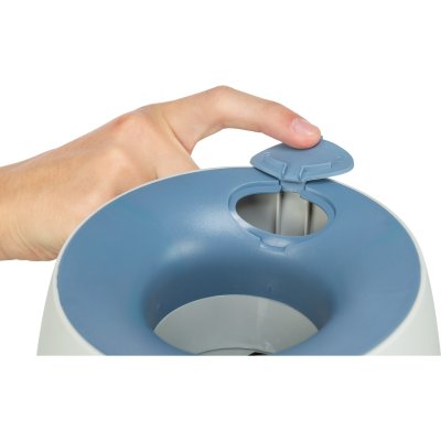 Zoom bild av Trixie Dog Activity Ball & Treat, Nivå 3, ø 17 × 18 cm hundleksak hundspel tennisboll bollkastare hund ny färg blå gul grön