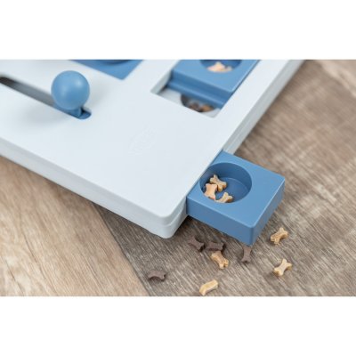 Zoom bild av Trixie Dog Activity Mini Mover, Nivå 3, 25 x 20 cm hundspel aktiveringsleksak hundleksak aktiveringsspel ny färg blå turkos