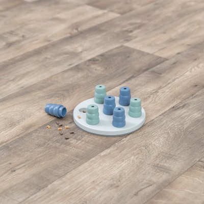 Zoom bild av Trixie Dog Activity Mini Solitaire, Nivå 1, 20 cm hundspel aktiveringsleksak hundleksak aktiveringsspel ny färg blå grön