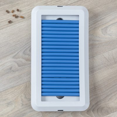 Zoom bild av hundaktivering aktiveringsleksak belöningspussel aktivitetspussel hundspel aktivering hund träning trixie