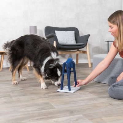 aktivitetsleksak aktivitetsspel hundspel aktivering födosök belöningsspel godisspel hund hundaktivering leksak godis trixie