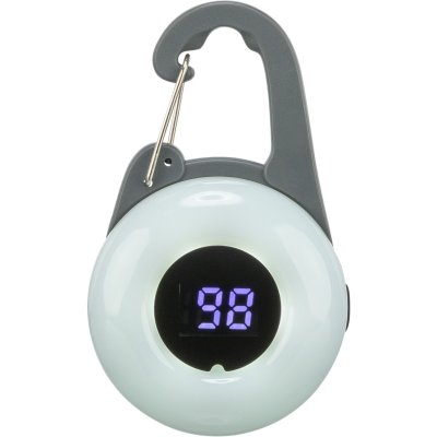 Zoom bild av trixie flasher usb karbin grafit grå hundflasher USB, blinkande LED-lampa, reflexlampa för hund, Trixie säkerhetslampa, synlig i