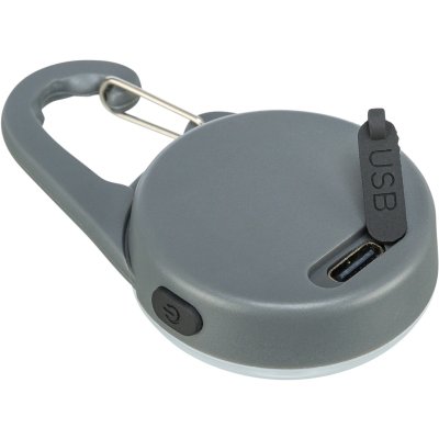 Zoom bild av trixie flasher usb karbin grafit grå hundflasher USB, blinkande LED-lampa, reflexlampa för hund, Trixie säkerhetslampa, synlig i