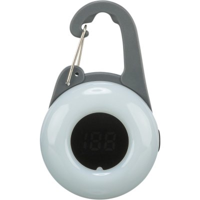 Zoom bild av trixie flasher usb karbin grafit grå hundflasher USB, blinkande LED-lampa, reflexlampa för hund, Trixie säkerhetslampa, synlig i