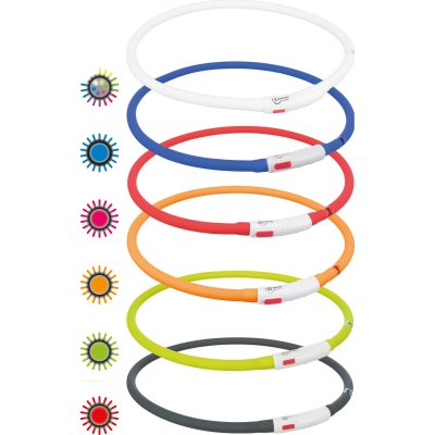 Zoom bild av Flash light ring USB, silikon, XS-XL: 70 cm/ø 10 mm, flera färger