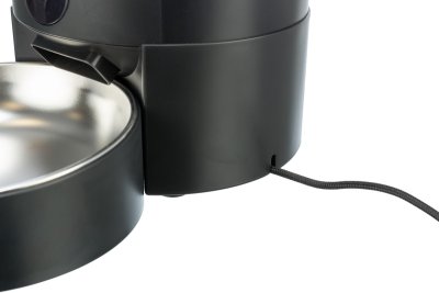 Zoom bild av foderautomat automatisk foderdispenser smart husdjursmatning timerstyrd foderstation hund katt app bekväm justerbar appstyrd tri