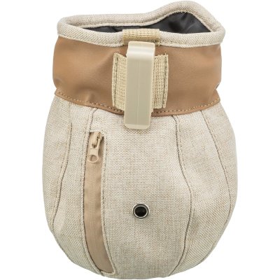 Zoom bild av Trixie Godisväska Goody Bag, ø 11 x 16 cm, blandade färger belöning hundträning grön rosa beige