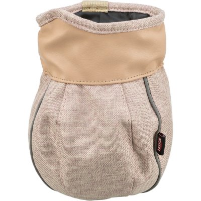 Zoom bild av Trixie Godisväska Goody Bag, ø 11 x 16 cm, blandade färger belöning hundträning grön rosa beige