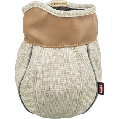 Zoom bild av Trixie Godisväska Goody Bag, ø 11 x 16 cm, blandade färger belöning hundträning grön rosa beige