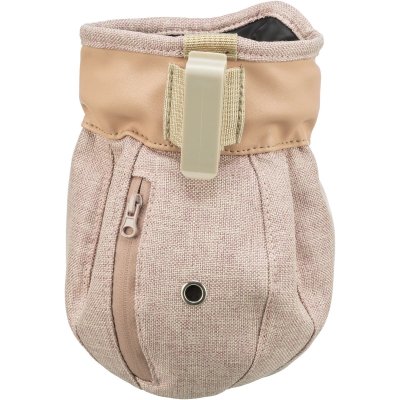 Zoom bild av Trixie Godisväska Goody Bag, ø 11 x 16 cm, blandade färger belöning hundträning grön rosa beige