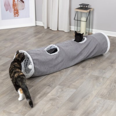 Zoom bild av kattunnel lektunnel