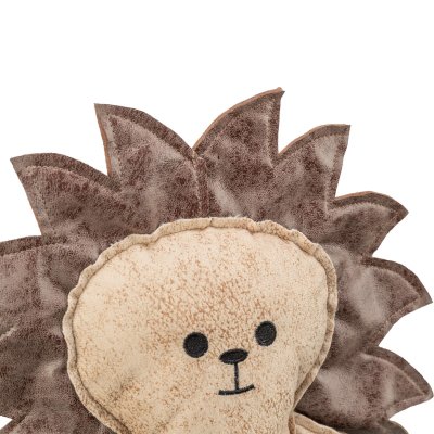 Zoom bild av hundleksak mjukdjur mjukisdjur igelkott gosdjur utan pip tyst brun trixie