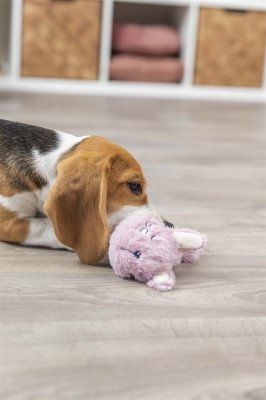 Zoom bild av Junior kanin (ring) plysch, 14cm