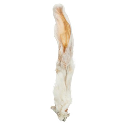 Zoom bild av Trixie Kaninöron med päls, 100 g 500 g naturtugg naturligt rabbit ears hundgodis tugg hundsnacks hundtugg kanin