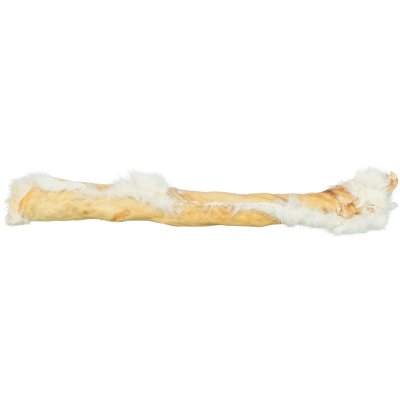 Zoom bild av Trixie Kaninskinnsrulle med päls, 45-50 cm, 85 g hundtugg kanin tugg hundgodis lång