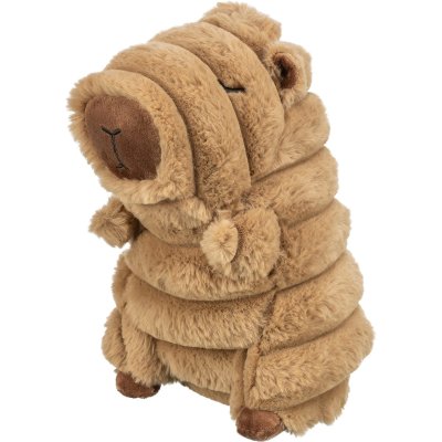 Zoom bild av Trixie Kapybara, brun, två storlekar 14 cm 23 cm plysch mysig gullig hundleksak mjukdjur nallebjörn 14 23 cm