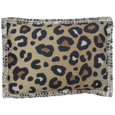 Zoom bild av Trixie kattleksak Lekdyna Leo, 7 × 9 cm leopardmönstrad beige brun liten kudde valeriana