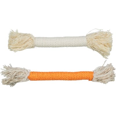 kattleksak med fransar, repkattleksak, Trixie kattleksaker, kattleksak 15 cm, aktiveringsleksak katt, kattleksak 2-pack, jaktlek