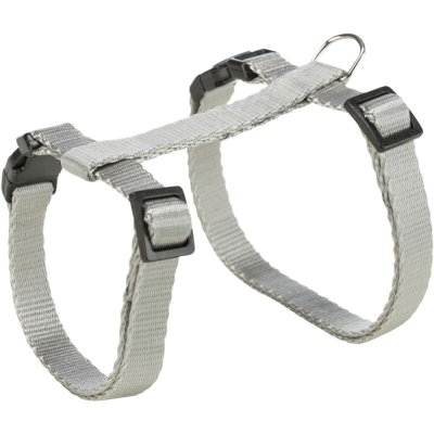 Zoom bild av Kattsele + Koppel Ställbar Nylon 26-43 cm, blandade färger