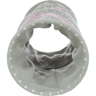 Zoom bild av kattunnel aktiva katter interaktiv leksak kattleksak hopfällbar lekplats inomhuskatter rolig tunnel kattentertainment säker leks