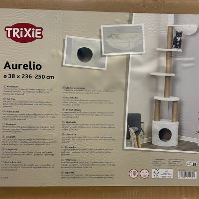 Zoom bild av Klösmöbel Aurelio, golv-tak, 236-250 cm, vit