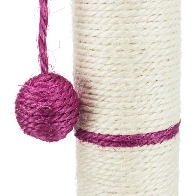 Zoom bild av klöspelare kattklös klösmöbel klöspinne klös kattmöbel sisal 50 cm 60 cm på fot trixie olika färger