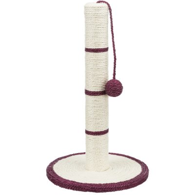 Zoom bild av klöspelare kattklös klösmöbel klöspinne klös kattmöbel sisal 50 cm 60 cm på fot trixie olika färger