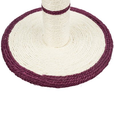 Zoom bild av klöspelare kattklös klösmöbel klöspinne klös kattmöbel sisal 50 cm 60 cm på fot trixie olika färger