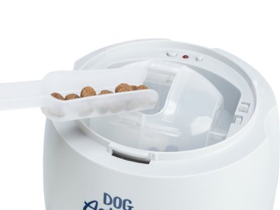 Zoom bild av hundspel hundpussel hundaktivering aktiveringsleksak hund hundleksak plast knapp automatisk klickerträning hundträning leksak vi