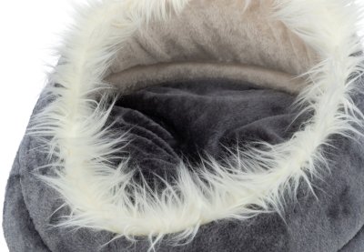 Zoom bild av hundbädd kattbädd