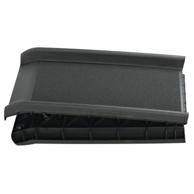 Ramp Petwalk hopfällbar, 40 x 156 cm, svart plast