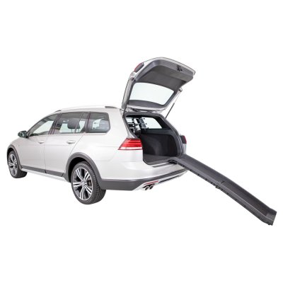 Ramp Petwalk hopfällbar, 40 x 156 cm, svart plast