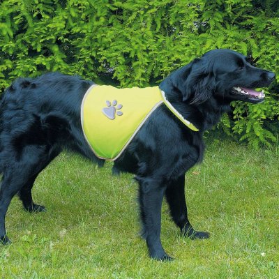 Zoom bild av Säkerhetsväst gul med reflextass, flera storlekar