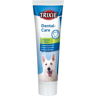 hundtandkräm tandkräm hund mintsmak mint minttandkräm hund tandvård trixie