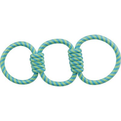 hundleksak tugger flytande vattenleksak sommar repringar polyester petrol lime trixie rep