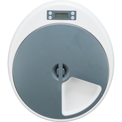 Zoom bild av TX4+1 Foderautomat, 5 × 240 ml/33 × 5 × 36 cm, vit/grå