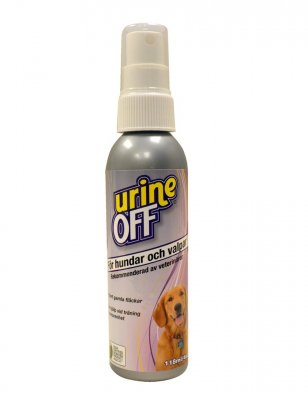 Urine Off Dog spray 118ml fläckborttagande spray för hundar och valpar 118ml
