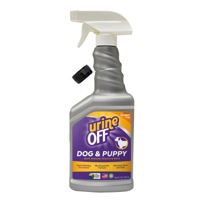 Zoom bild av Urine Off Dog & Puppy Spray fläckborttagning hund hundvalp urin odör sprayflaska
