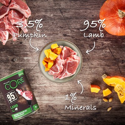 Zoom bild av CORE 95% Lamb & Pumpkin 400g