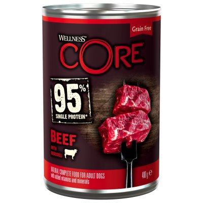 CORE 95% Single Protein Beef & Broccoli 400g