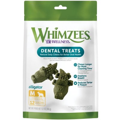 Zoom bild av Whimzees Alligator M, 12 stk, 360g